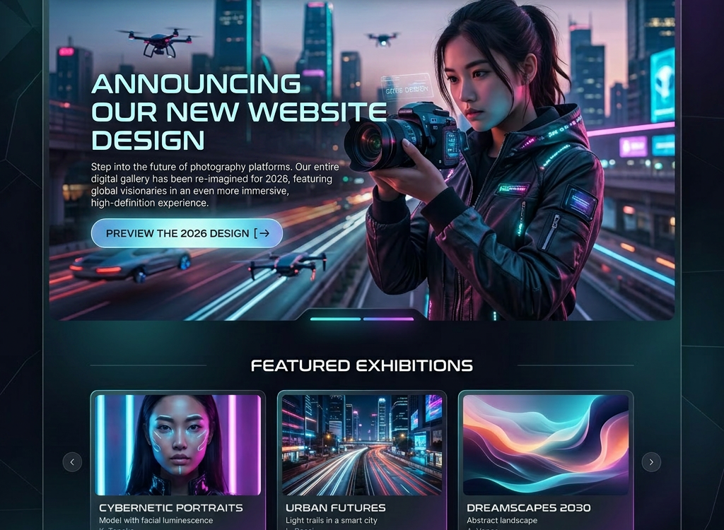 New site design