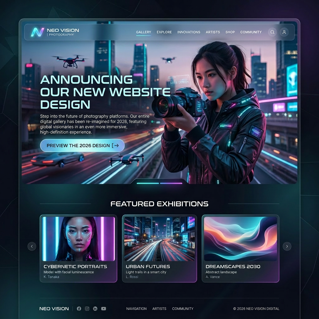 New site design
